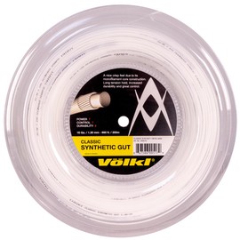 Volkl Classic Synthetic Gut | Tennis Racquet String | All Around | Nylon-Based Center Core.