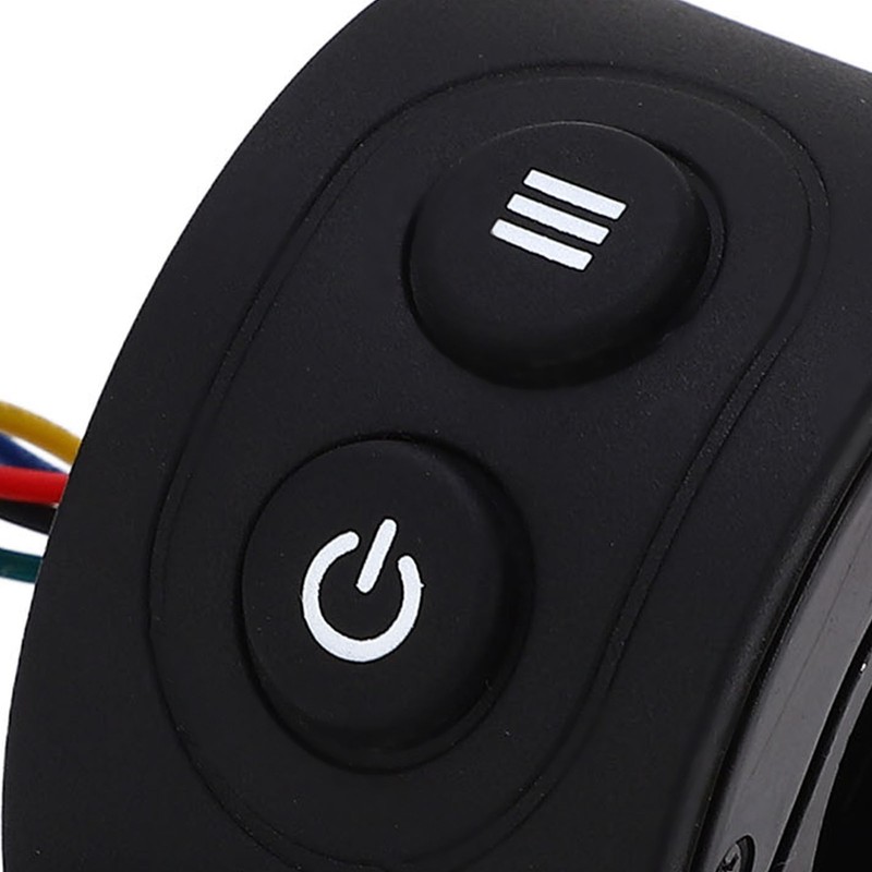 Throttle Accelerator Electric Scooter Finger Throttle Accessories Replacement Part Black