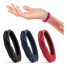 / 3 Pulseras De Silicona De Iones Negativos Para Infrarrojo