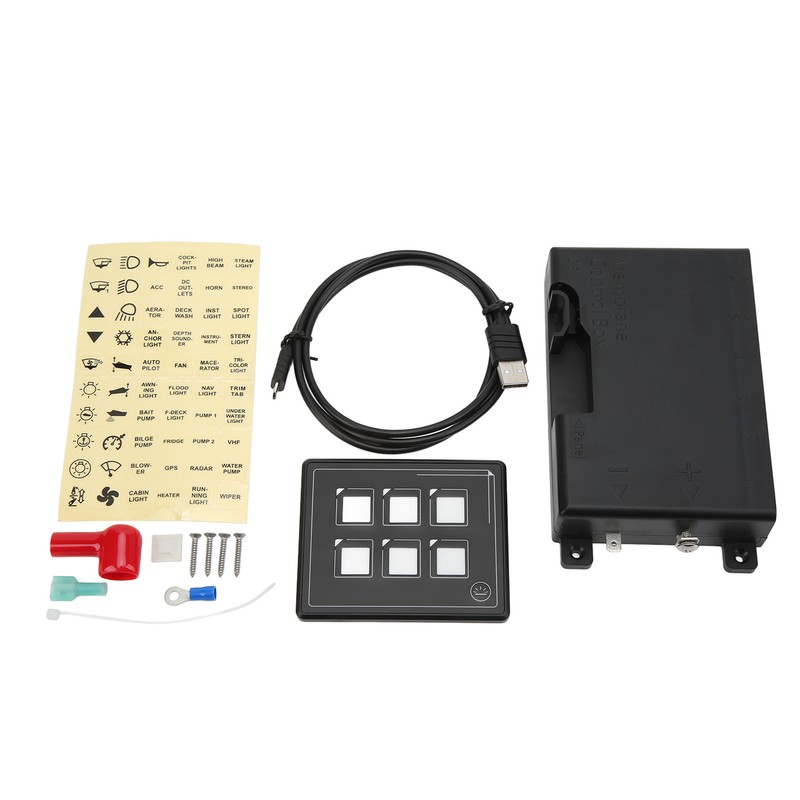 6P Switch Panel Bluetooth APP Control IP66 Waterproof Backlight M4