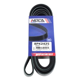 MOCA 8PK2425 EPDM Serpentine Belt fits for Ford 2008-2009 F250 F350 F450 Super Duty 6.4L V8 391ci (Accessory Drive)