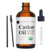 Castor Oil Aceite Ricino Crecimiento Pestañas Cejas Cabello