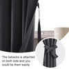 JIUZHEN Blackout Curtains for Bedroom/Living Room - Thermal Insulated Light