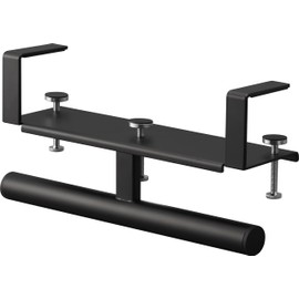 Yamazaki 2031 Desk Side Backpack & Backpack Hanger, Black, Approx. W 10.3 x D 2.9 x H 5.5 inches (26.2 x 7.4 x 14 cm), Tower, Desk, Kitchen Counter, Backpack Storage, Plug In Installation, Easy Installation