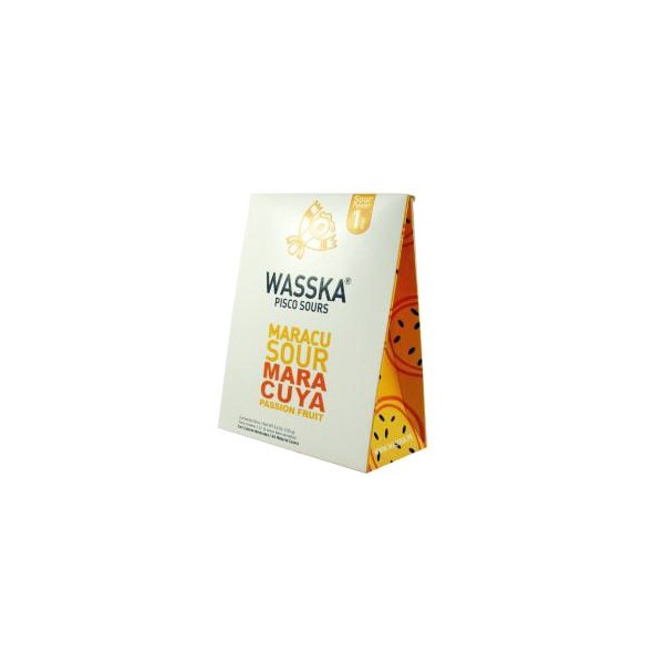 Wasska Peruvian Pisco Sour - Passion Fuit Maracuya 4.4oz 8 Pack