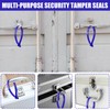 Faccito 300 Pack Plastic Truck Seals Tamper Evident Security Tag
