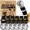 6 PCS Calcetines antideslizantes para perros,Protector de patas para perros