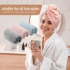 CZZXI 3 PCS Microfiber Hair Towel, Hair Wraps for Women