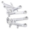 Motorcycle Front Rider Footrest Foot Pegs Bracket Set for Honda