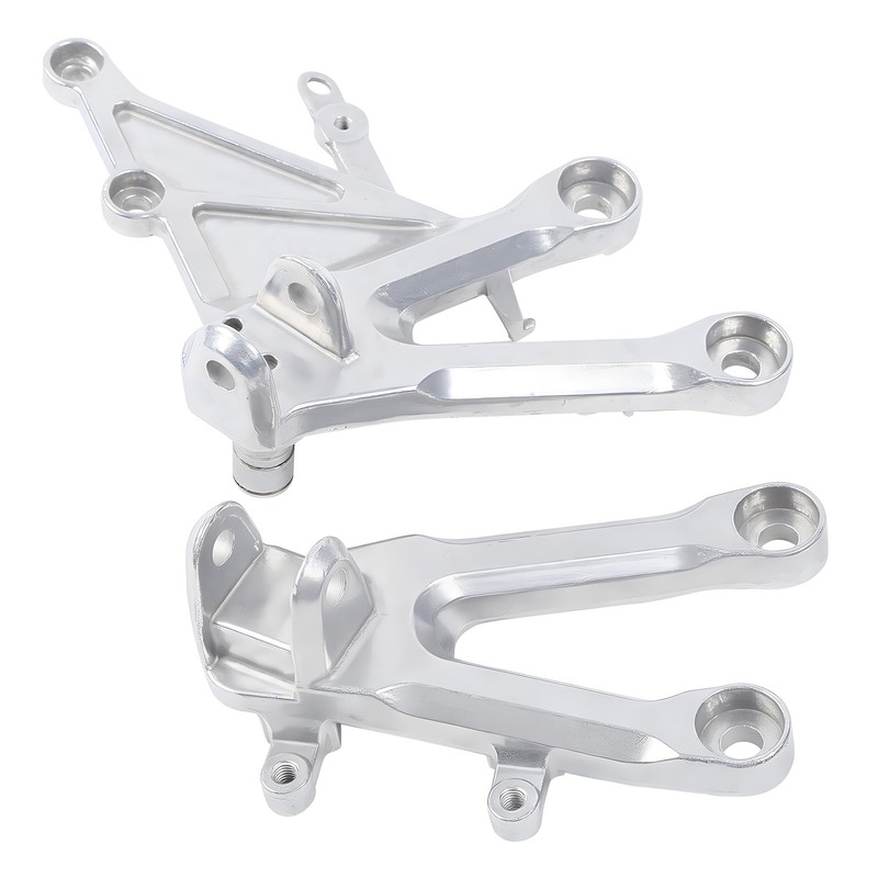 Motorcycle Front Rider Footrest Foot Pegs Bracket Set for Honda
