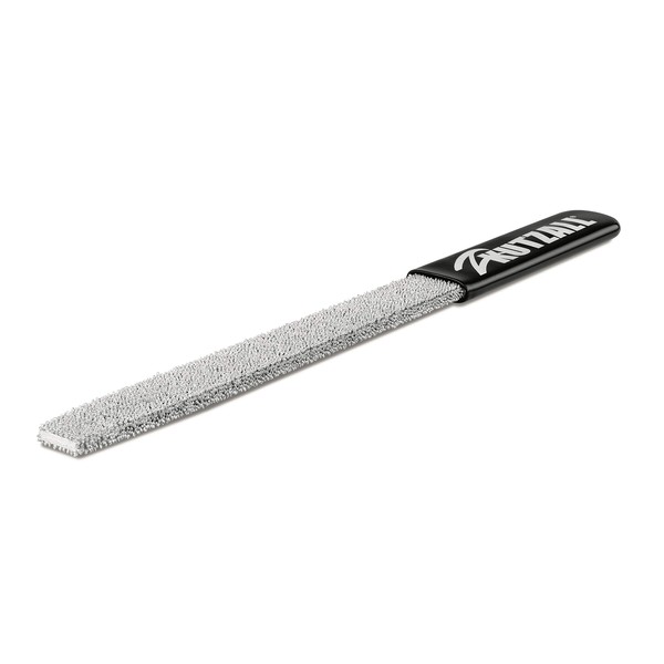 Kutzall Original 8" Flat Hand Rasp - Coarse, Wood Rasp/File used for Woodworking & Shaping, W/Ergonomic Soft Grip Handle, Abrasive Tungsten Carbide Coating - 13" (330.2mm) Overall Length - FT8330