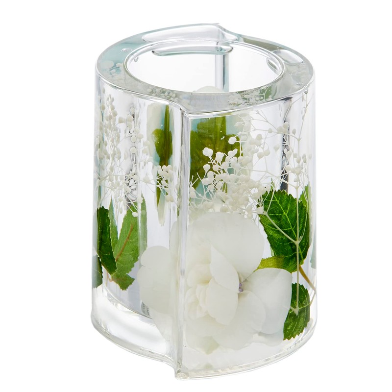 Pacific GLD 58799 Freestanding Acrylic Underwater Flowers, White & Blue,