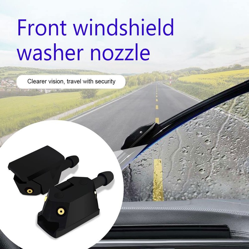 Front Windshield Washer Nozzles, Windshield Washer Nozzle Replacement, Windshield Wiper