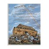 Stupell Industries Noah's Ark Traditional Animal Illustration Faith Based Text,