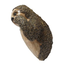 KONTONTY Sloth Resin Hanging Ornament Garden Decor Pendant for Landscape Tree Unique Sloth Design Durable Resin Material for Outdoor Use
