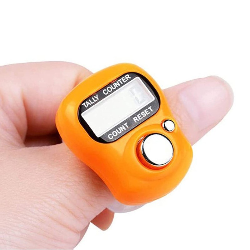 ASDSH Small Number Counter Finger Counter Digital LED Mini Resettable