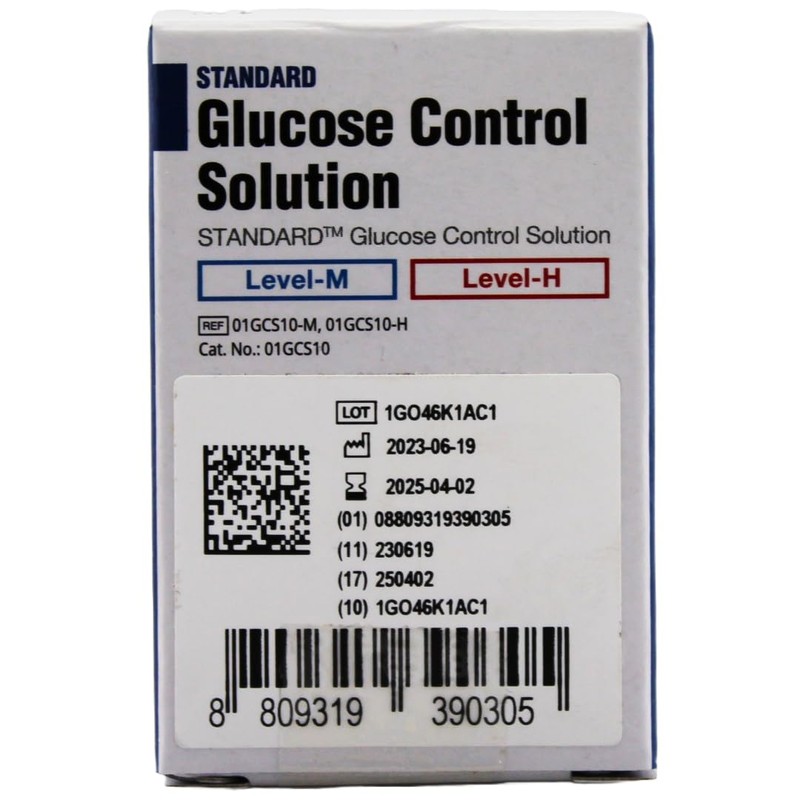 1 x SD Biosensor Blood Glucose Control Solution - Low