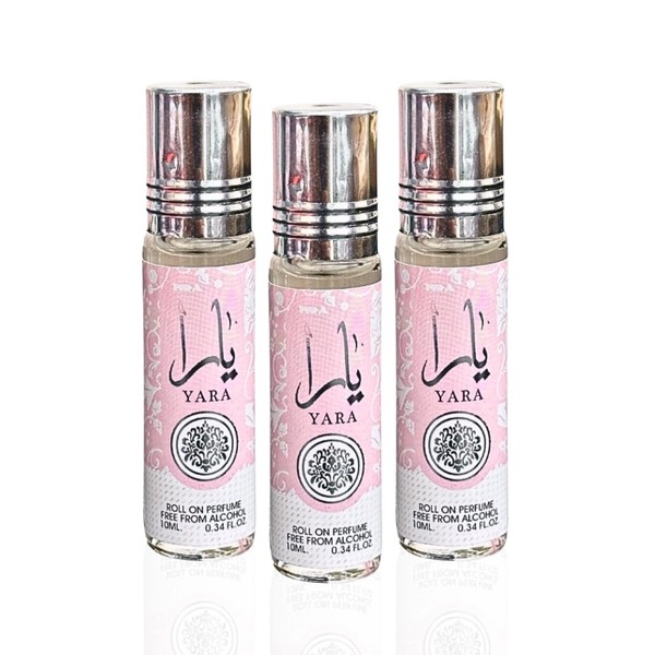 LATTAFA Yara Roll-On Perfume Oil - Variations (0.34 Fl Oz