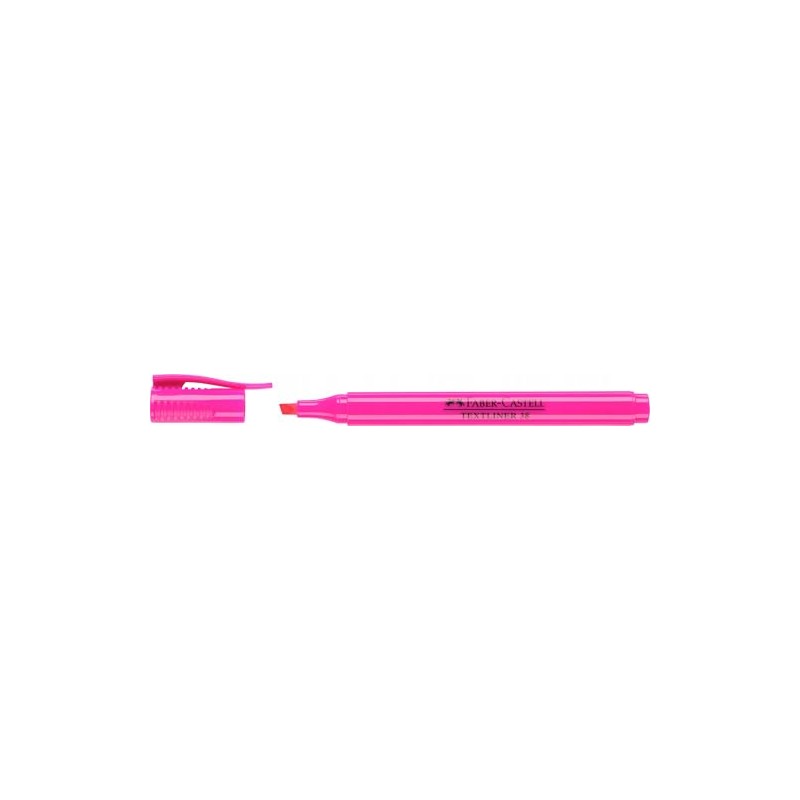Faber Castell 157728"Textliner 38" Highlighter - Pink