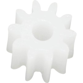 AudioFan Plastic Pinion Gear (Module 0.5) 2mm 10 Teeth, Set of 25