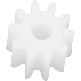 AudioFan Plastic Pinion Gear (Module 0.5) 2mm 10 Teeth, Set of 25