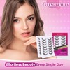 FENG BEAUTY Natural Wispy Cat Eye False Eyelashes Lightweight Fluffy