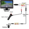 Backup Camera Night Vision and 4.3" Monitor Car Rear View