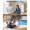 Under Desk Ellipse Machine,Motorized Ellipse Leg Exerciser for Seniors Fully