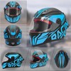 Fashion Kids Motorcycle Helmets Teen Motor-Bike Scooter Biker BMX Four