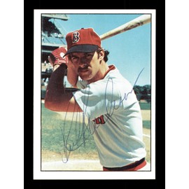 Rick Burleson Autographed 1975 SSPC Rookie Card #410 Boston Sox SKU #172513 - Baseball Slabbed Autographed Rookie Cards