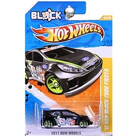 2011 Hot Wheels '11 Ken Block Ford Fiesta Black #40/244
