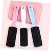 Mikinona Stainless Steel Foot File Double-sided Pedicure Tool 3pcs Sandpaper