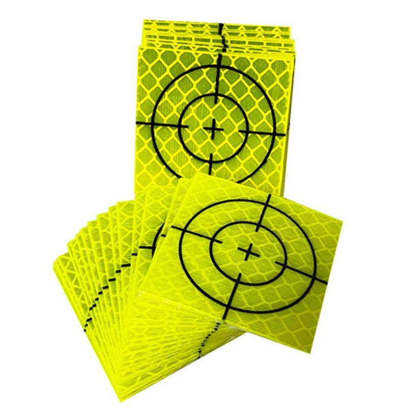 Sharplace 100x Reflective Tape Survey Targets Reflector Target Sheets for
