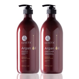 Luseta Argan Oil Moisture & Repair Shampoo Shampoo & Conditioner Set 2x33.8oz