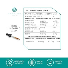 Vitamina K sublingual 30 ml Indigo Life Nutráceuticos