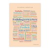 Deine Wörter Postcard Set – 5 Postcards with Beautiful Words,