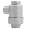ASHATA Aluminum Air Valve,Threaded 1/4" BSPT Aluminum One-way Quick Exhaust