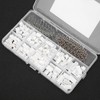 460pcs/caja Conector de cable Conector macho y hembra Terminal 2/3/4/5/6PIN