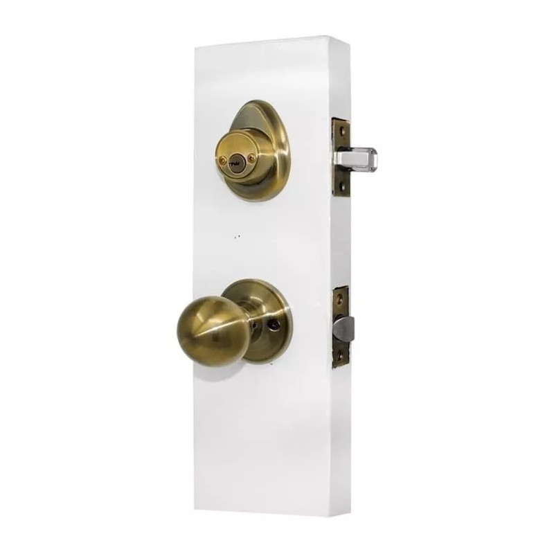 Topforge Cerradura Gatillo Latón Antiguo Alta Seguridad