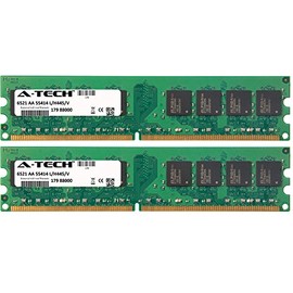 A-Tech 2GB KIT (2 x 1GB) For Gateway GM Series GM5478 Media Center GM5480E Media Center GM5483E Media Center GM5485H Media Center GM5626 Media Center GM56. DIMM DDR2 NON-ECC PC2-5300 667MHz RAM Memory