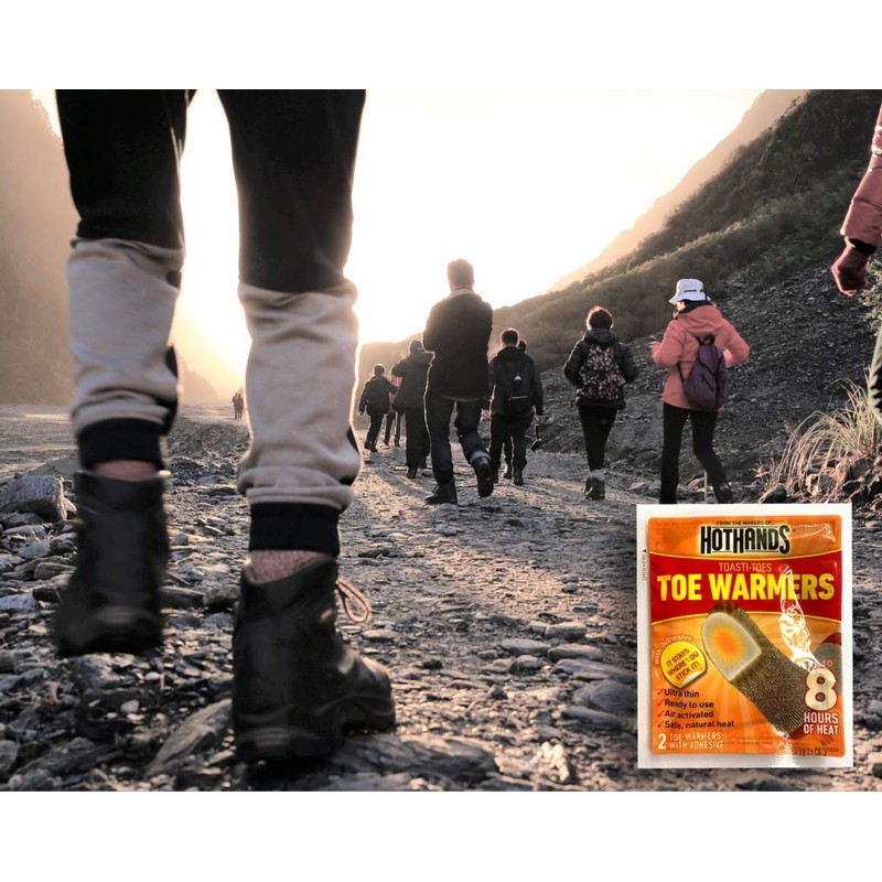 HotHands ToastiToes Toe Warmers Pair Value Pack Air Activated Warmers