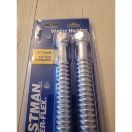 Flex Eastman Water-Flex #48281 18" x 3/4" Electric Water Heater Installation Kit
