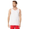 Volcom Men's Solid Heather Tank, White-New, Large
