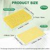 M METERXITY 12-Pack Kitchen Sponges, Condense Eco Cellulose Non-Scratch Scrub