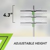 RVMATE RV Dual Propane Tank Mounting Rack with Locking Device