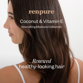 Renpure, Conditioner Leave In Coconut Milk Vitamin E, 8 Ounce