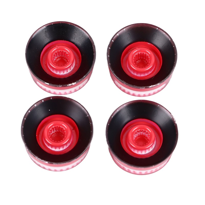 4Pcs Electric Guitar Knob Set Acrylic Volume Tone Control Guitar