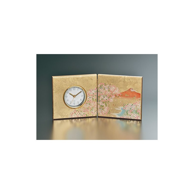 Canoe Hana Fuji Table Clock, Wall Clock, 15.6 x 1.6