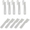 30 pcs Adjustable Curtain Hooks for Drapes Depth Pinch Pleat