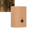Step Light Wall Sconce Beech Wood Motion Dusk to Dawn